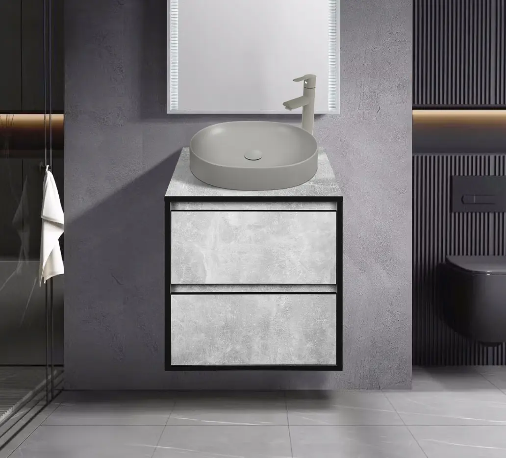 Набор тумбы с раковиной Montebella 57.04 Loft + Naomi 550x425 (Koala)