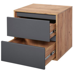 Set dulap cu lavoar Montebella 57.04 Spirit + Naomi 455х455 (Lemur) Thumb