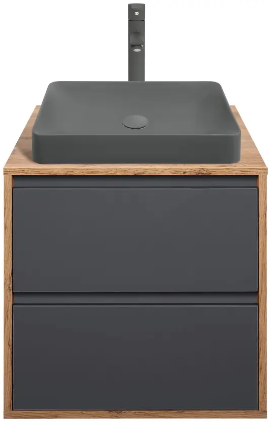 Set dulap cu lavoar Montebella 57.04 Spirit + Naomi 585х385 (Lemur)