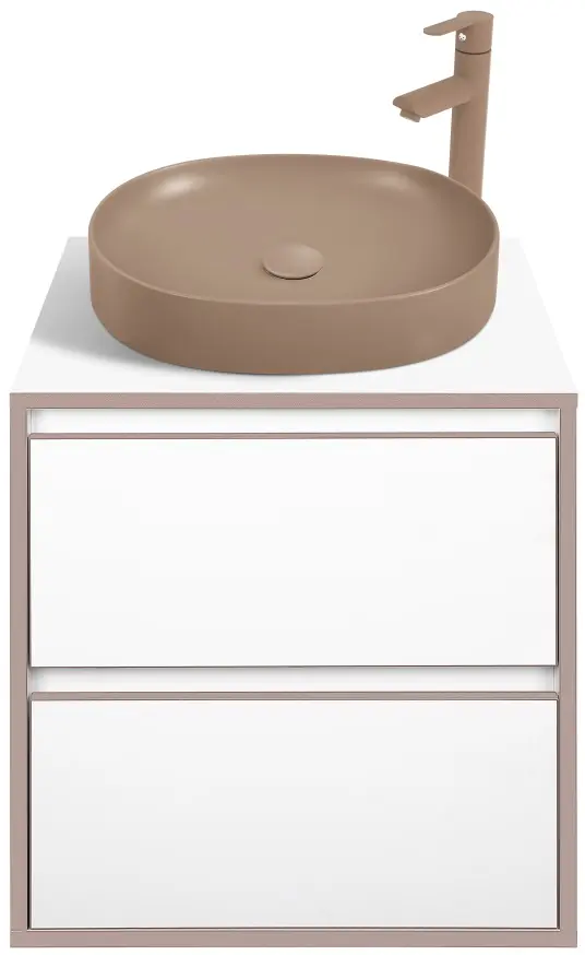 Set dulap cu lavoar Montebella 57.04 Terra + Naomi 550x425 (Jaguar)