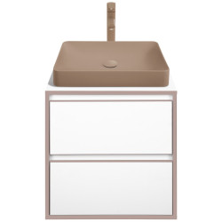 Set dulap cu lavoar Montebella 57.04 Terra + Naomi 585х385 (Jaguar) Thumb