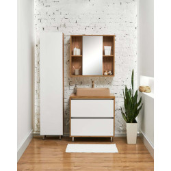 Set dulap cu lavoar Montebella 57.05 Sirius N + Naomi 585х385 (Jaguar) Thumb