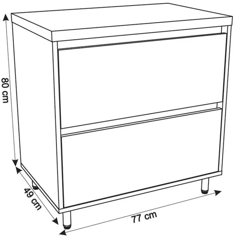 Set dulap cu lavoar Montebella 57.05 Spirit N + Naomi 550x425 (Lemur) - 5