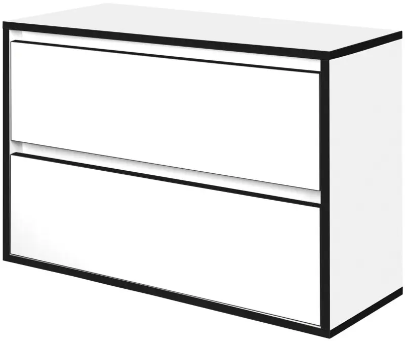 Set dulap cu lavoar Montebella 57.06 Eclipse + Naomi 455x455 (Panda)