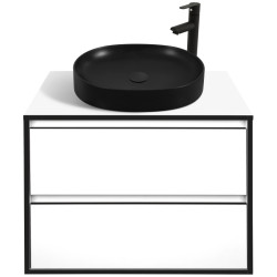 Набор тумбы с раковиной Montebella 57.06 Eclipse + Naomi 550x425 (Pantera) Thumb