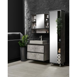 Set dulap cu lavoar Montebella 57.06 Loft + Naomi 585х385 (Koala) Thumb