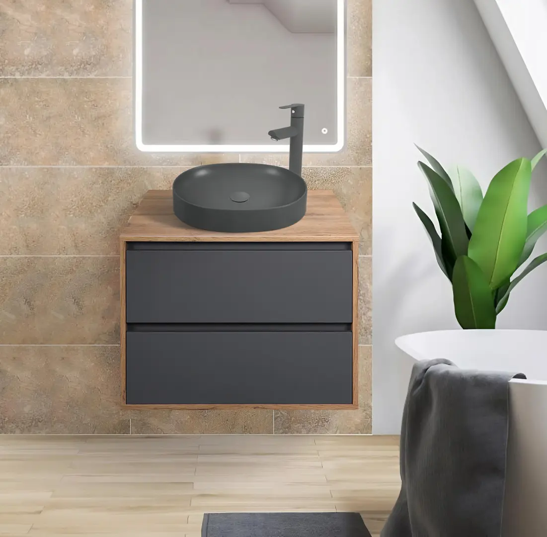 Set dulap cu lavoar Montebella 57.06 Spirit + Naomi 550x425 (Lemur)