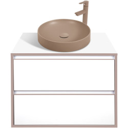 Набор тумбы с раковиной Montebella 57.06 Terra + Naomi 455x455 (Jaguar) Thumb
