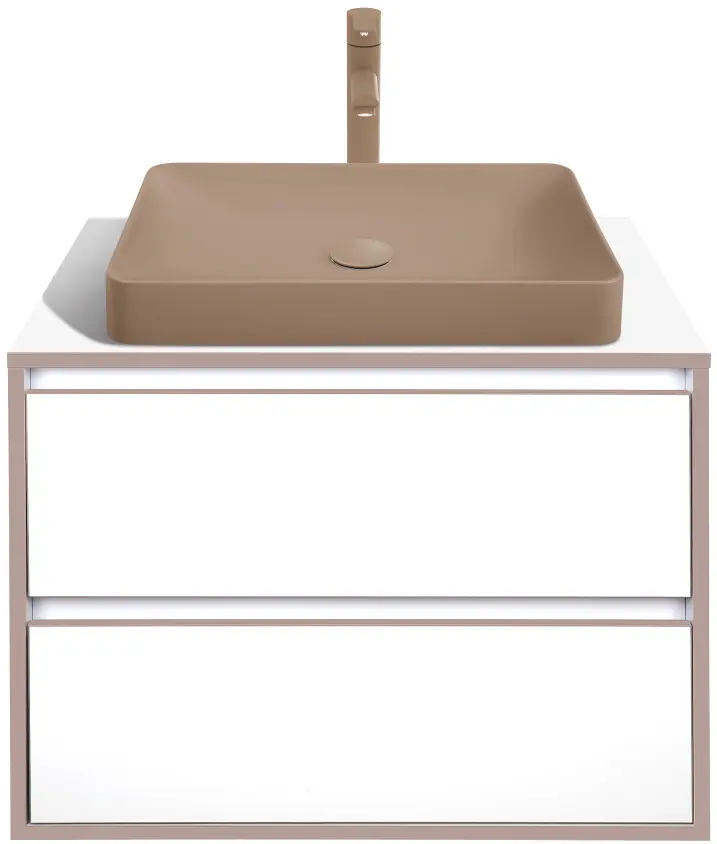 Set dulap cu lavoar Montebella 57.06 Terra + Naomi 585х385 (Jaguar)