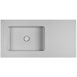 Set tumba cu lavoar 2 usi/2 sertare + lav 1000x500 (White) Thumb