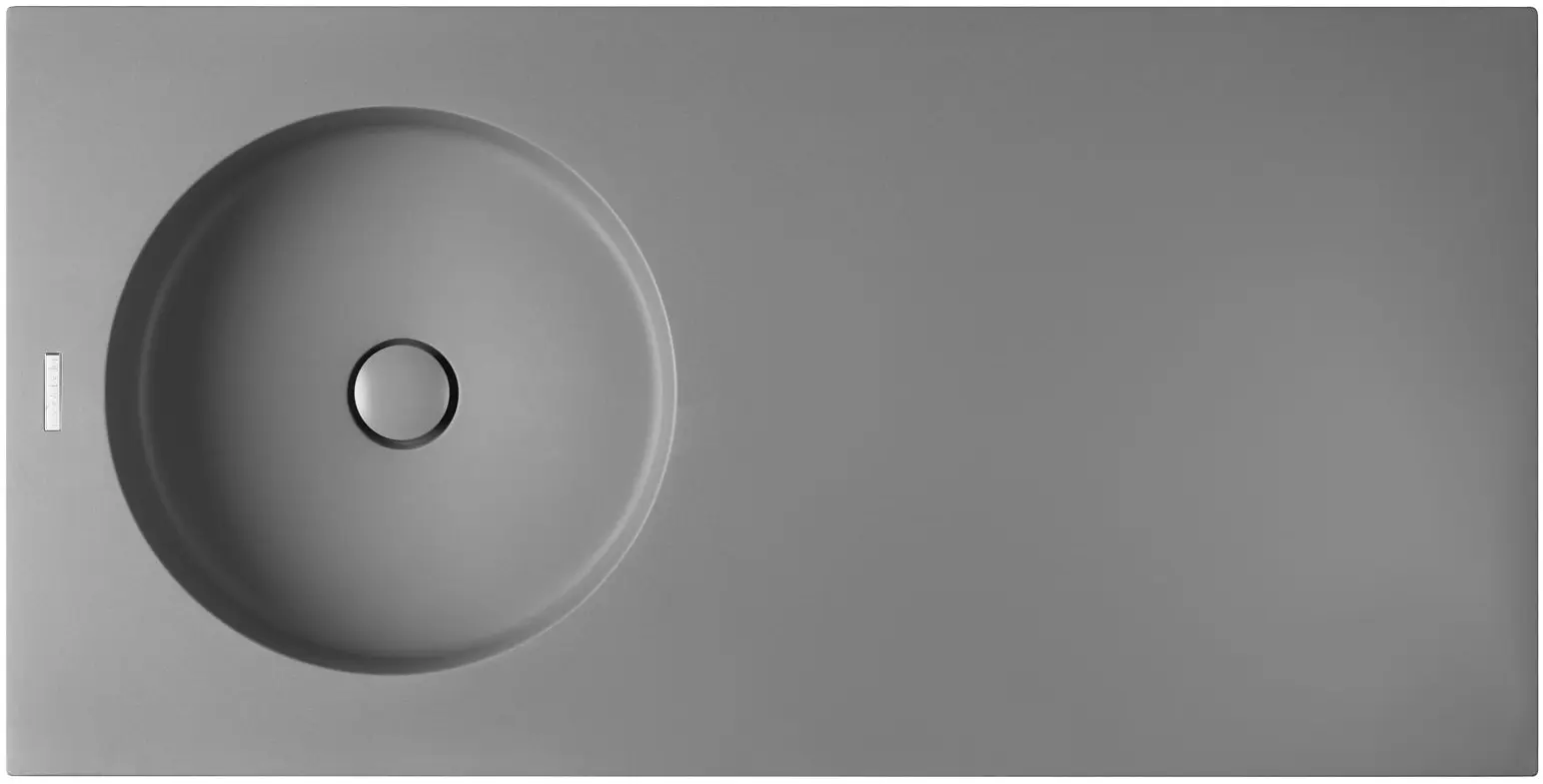 Set tumba cu lavoar 2 usi/2 sertare + lav 1000x500 (White)