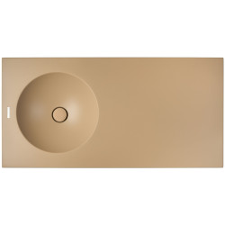 Set tumba cu lavoar 2 usi/2 sertare + lav 1000x500 (White) Thumb