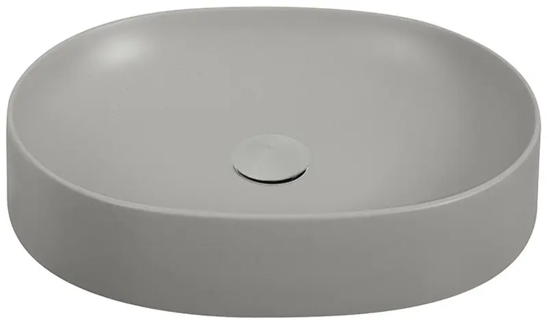 Set dulap cu lavoar Combo 700 Woody +  Naomi 550x425 (Grey/Natural)