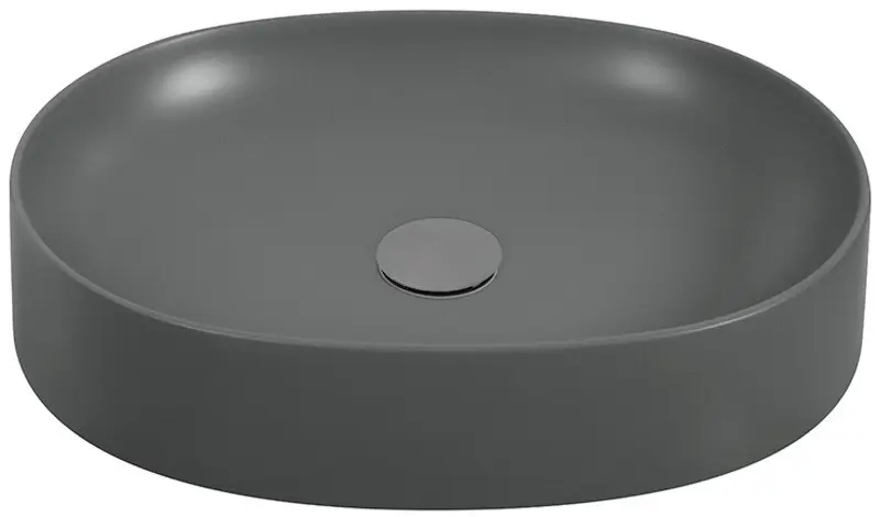 Set dulap cu lavoar Combo 700 Woody +  Naomi 550x425 (Grey/Natural)