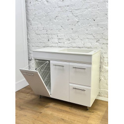 Set tumba cu lavoar net + lav 1000x500 (White) Thumb