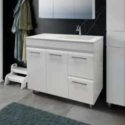 Set tumba cu lavoar net + lav 1000x500 (White)