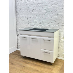 Set tumba cu lavoar net + lav 1000x500 (White) Thumb