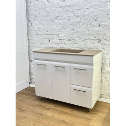 Set tumba cu lavoar net + lav 1000x500 (White) Thumb