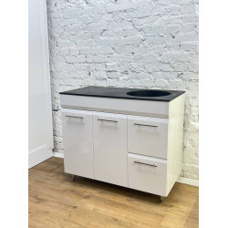 Set tumba cu lavoar net + lav 1000x500 (White) Thumb