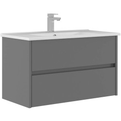 Набор тумбы с раковиной Orka Arno 100 (Grey) Thumb