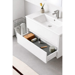 Set dulap cu lavoar Orka Arno 100 (White) Thumb