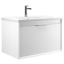 Set dulap cu lavoar Orka Clay 80 (White) Thumb