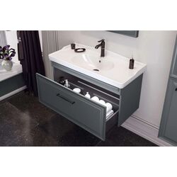 Set dulap cu lavoar Orka Design 105 (Anthracite) Thumb