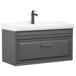 Set dulap cu lavoar Orka Design 105 (Anthracite) Thumb