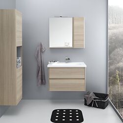 Set dulap cu lavoar Orka Duden 65 (Odeon White Oak) Thumb