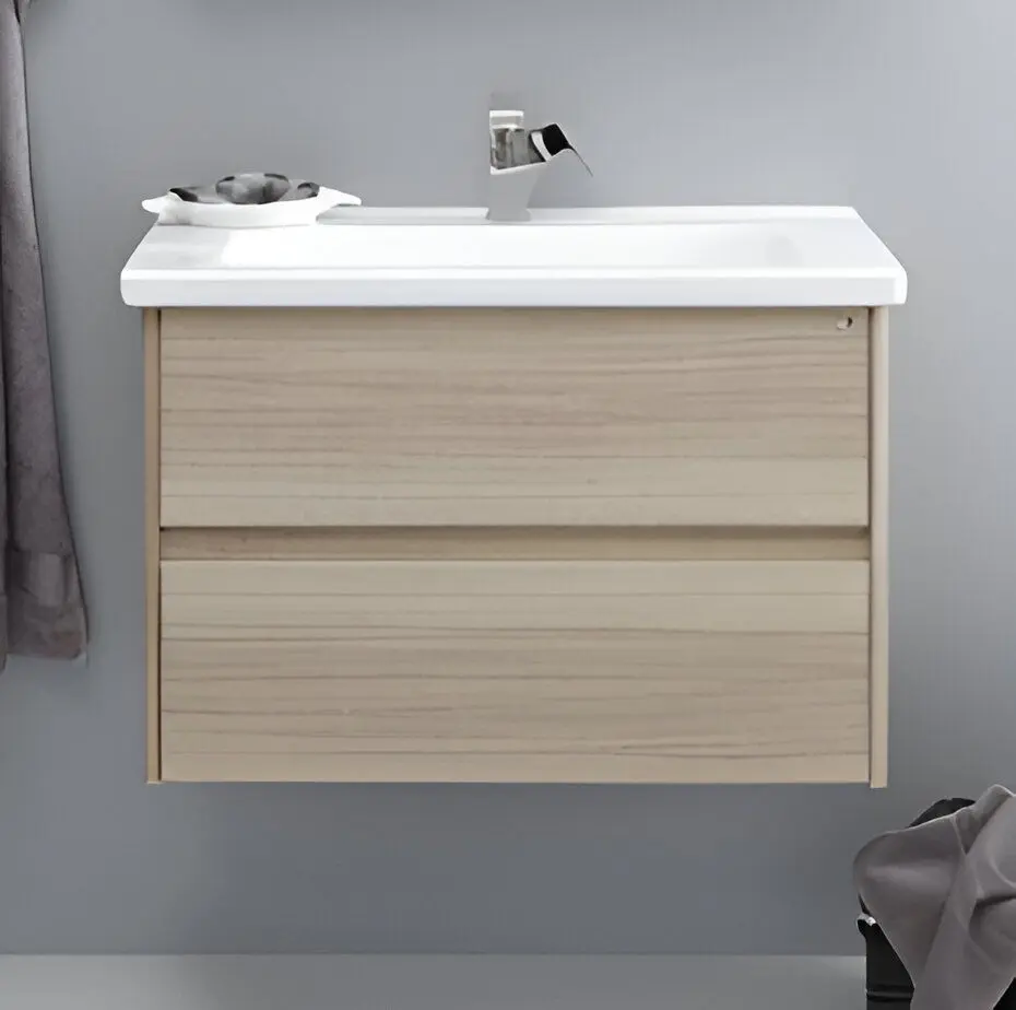 Set dulap cu lavoar Orka Duden 65 (Odeon White Oak)