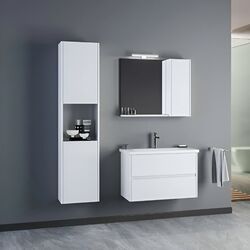 Set dulap cu lavoar Orka Duden 65 (White) Thumb