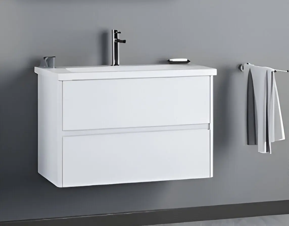 Set dulap cu lavoar Orka Duden 65 (White)