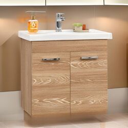 Set dulap cu lavoar Orka Enez 55 (Morgana Cherry)