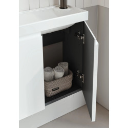 Набор тумбы с раковиной Orka Ferla 40 (White) Thumb
