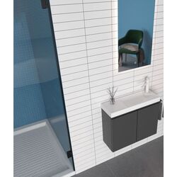 Набор тумбы с раковиной Orka Ferla 60 (Anthracite) Thumb