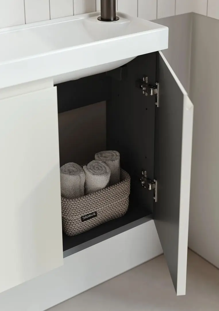 Набор тумбы с раковиной Orka Ferla 60 (Cashmere Matt)