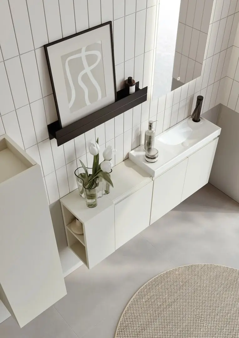 Набор тумбы с раковиной Orka Ferla 60 (Cashmere Matt)