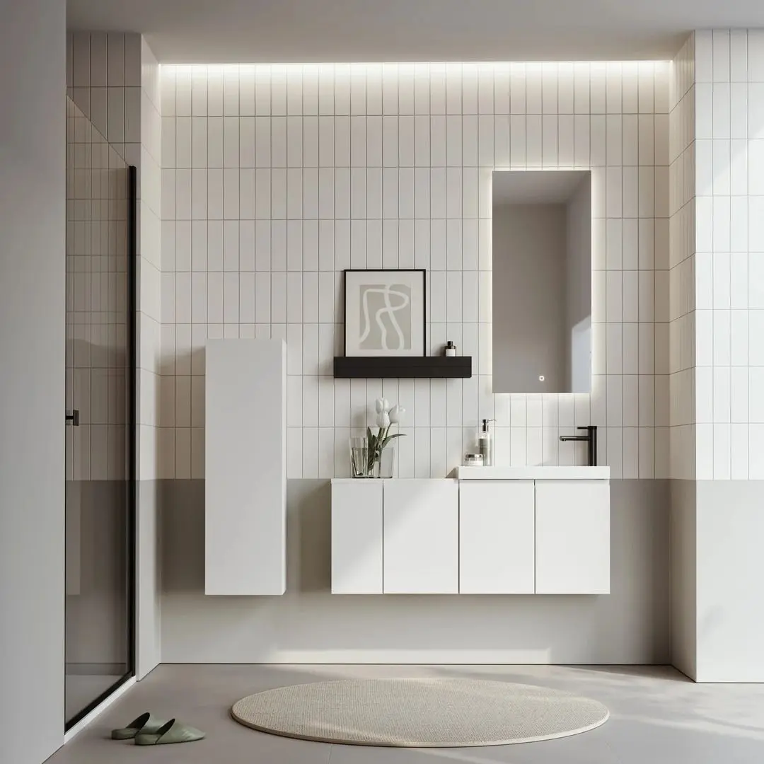 Набор тумбы с раковиной Orka Ferla 60 (Cashmere Matt)