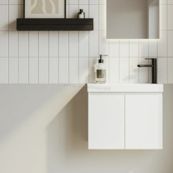 Set dulap cu lavoar Orka Ferla 60 (White)