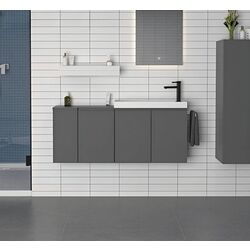 Набор тумбы с раковиной Orka Ferla 80 (Anthracite)