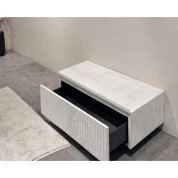 Набор тумбы с раковиной Orka Lentia 100 (White) Thumb