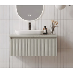Набор тумбы с раковиной Orka Lentia 80 (Cashmere)