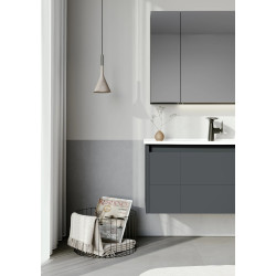 Набор тумбы с раковиной Orka Likya 65 (Antracite) Thumb