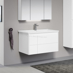 Набор тумбы с раковиной Orka Likya 80 (White)