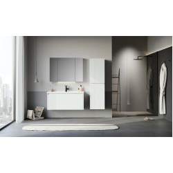 Набор тумбы с раковиной Orka Likya 80 (White Matt) Thumb