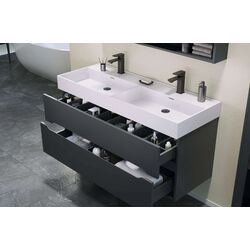 Set dulap cu lavoar Orka Malta 100 (Matt Grey) Thumb