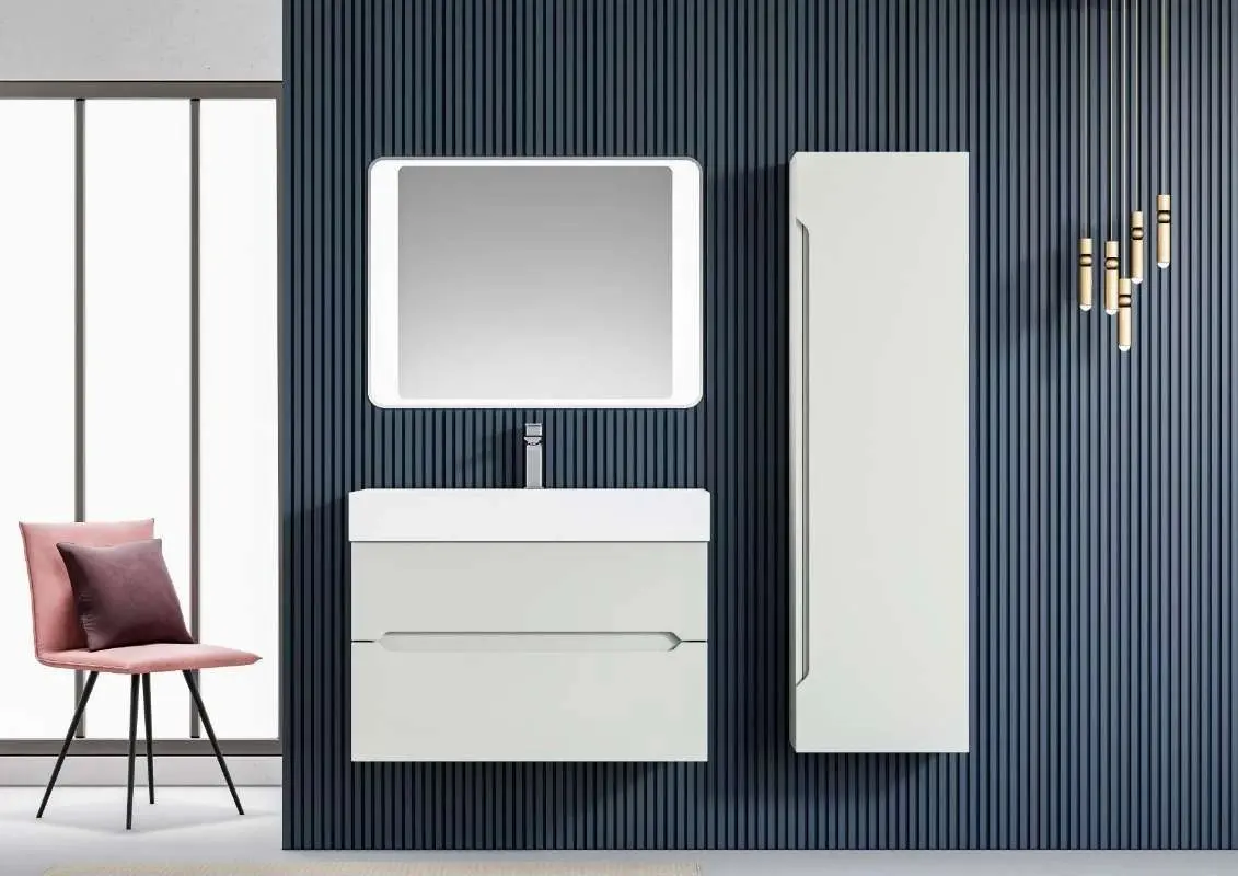 Set dulap cu lavoar Orka Malta 100 (White) - 4