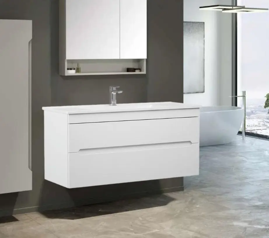 Set dulap cu lavoar Orka Malta 120 (White)