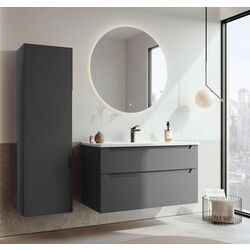 Набор тумбы с раковиной Orka Messina 100 (Anthracite) Thumb