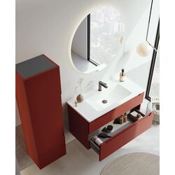 Set dulap cu lavoar Orka Messina 100 (Tuscan Red) Thumb